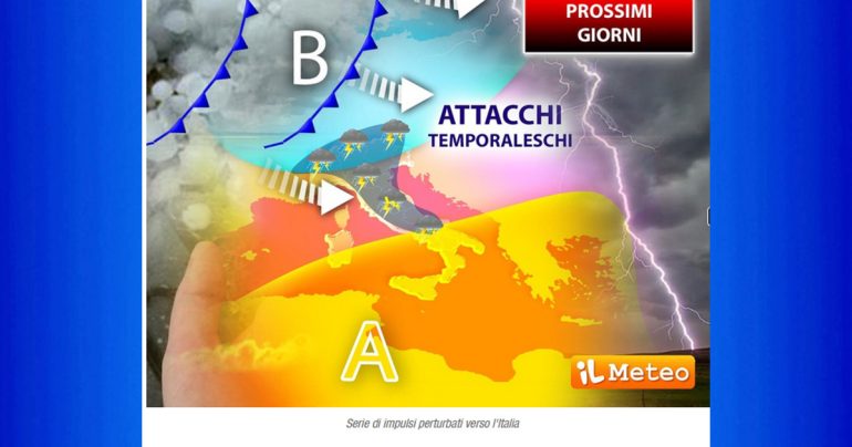 Note Meteo Nazionale 30 Agosto: in Settimana l’Estate va in crisi