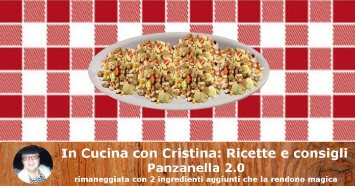 Panzanella 2.0 rimaneggiata con 2 ingredienti aggiunti che la rendono magica