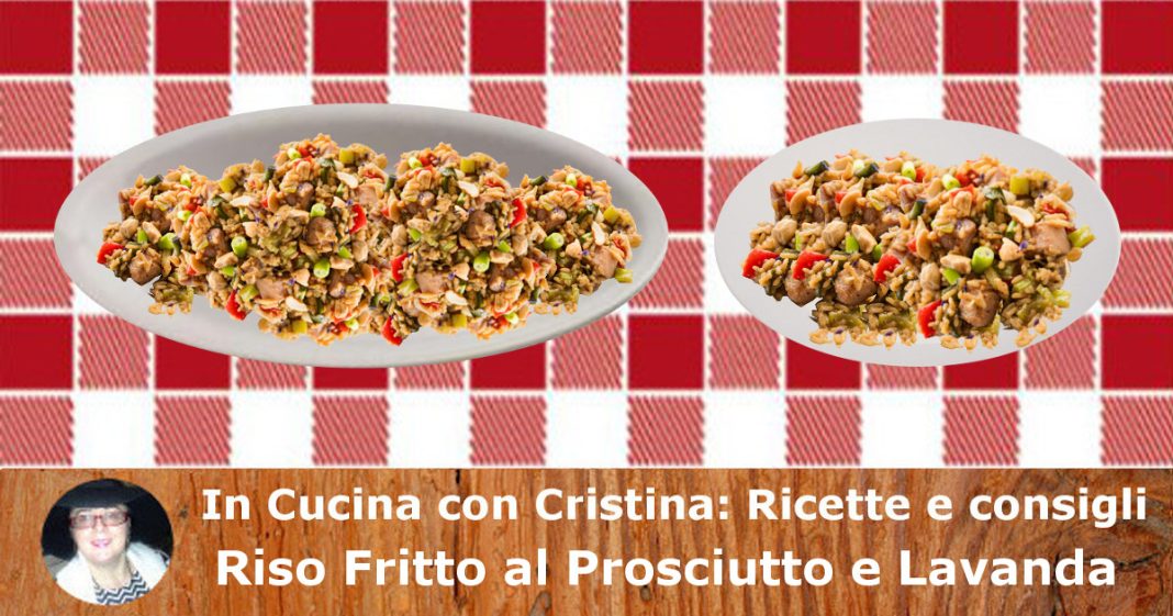 Riso Fritto al Prosciutto e Lavanda Riso Fritto al Prosciutto e Lavanda