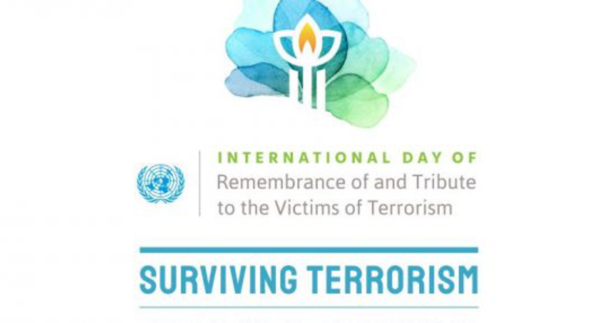 TerrorismVictimsDay Giornata Internazionale Commemorazione e Omaggio Vittime Terrorismo