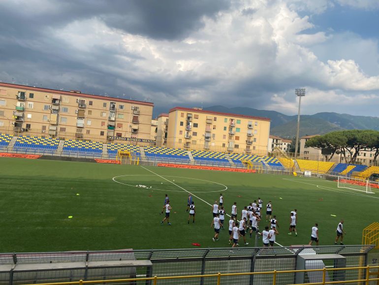 Juve Stabia, seduta mattutina dopo l’allenamento congiunto con il Castel Volturno