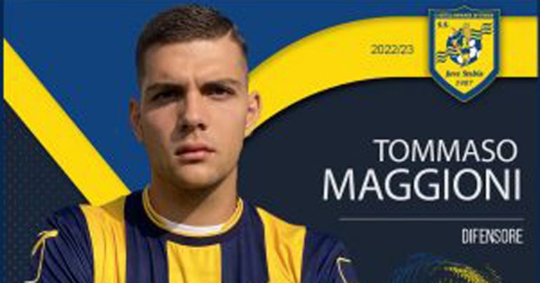 Tommaso Maggioni è ufficialmente un calciatore gialloblè