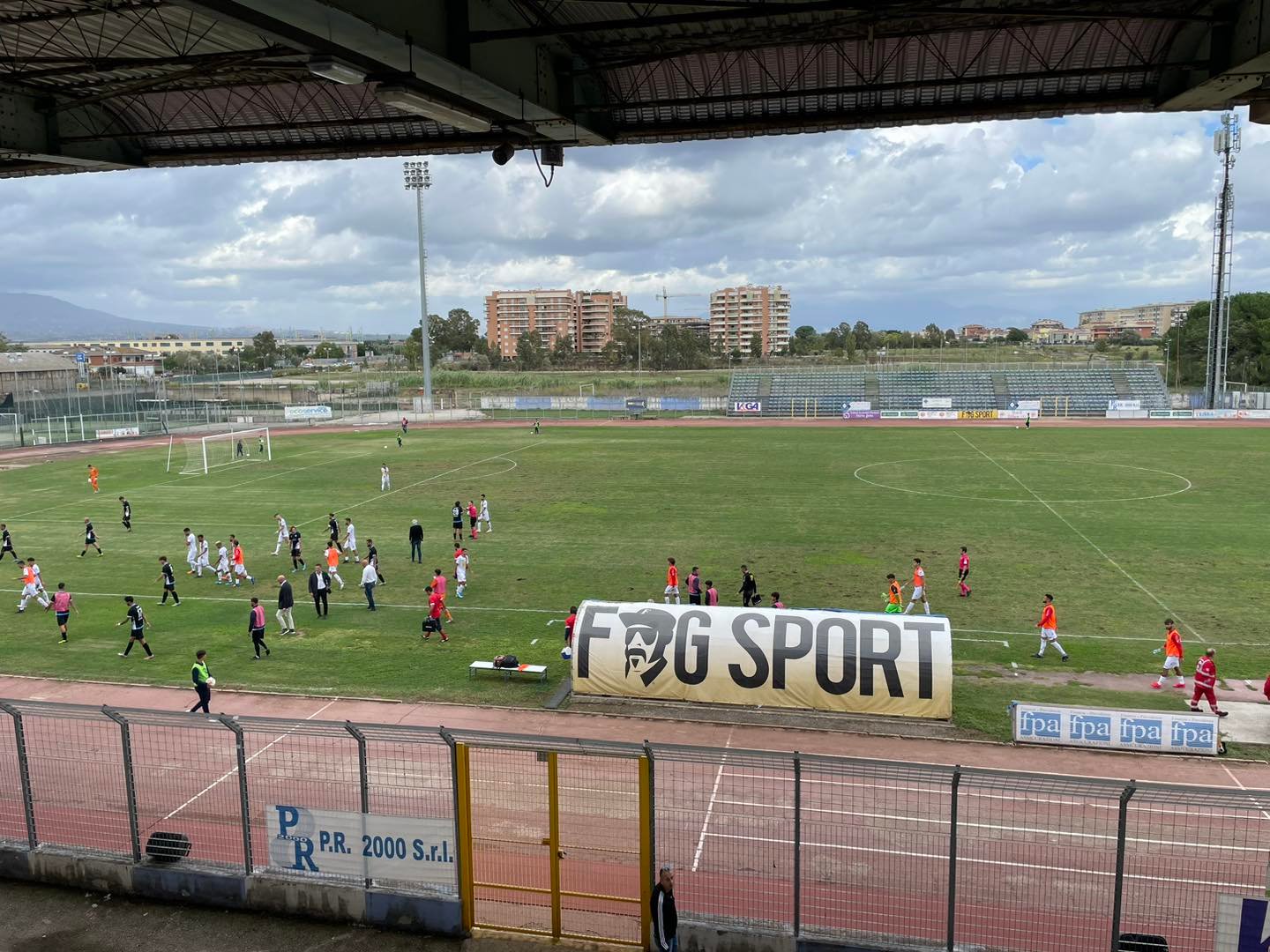 Aprilia vs Sorrento: le squadre allo stadio Quinto Ricci