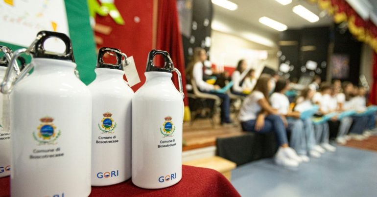 Gori porta il Plastic Free all’I.C. Prisco di Boscotrecase
