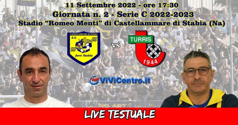 Juve Stabia-Turris, Rileggi LIVE 0-2 (54° Leonetti, 76° Haoudi)