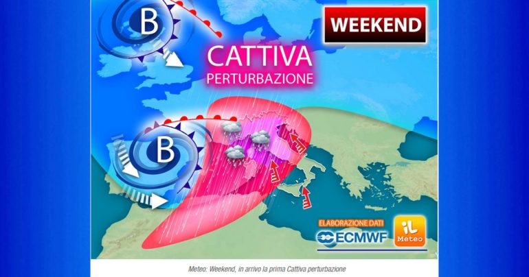 Meteo Nazionale 24-25 Settembre: fortissima Perturbazione con Nubifragi e rischio Alluvioni