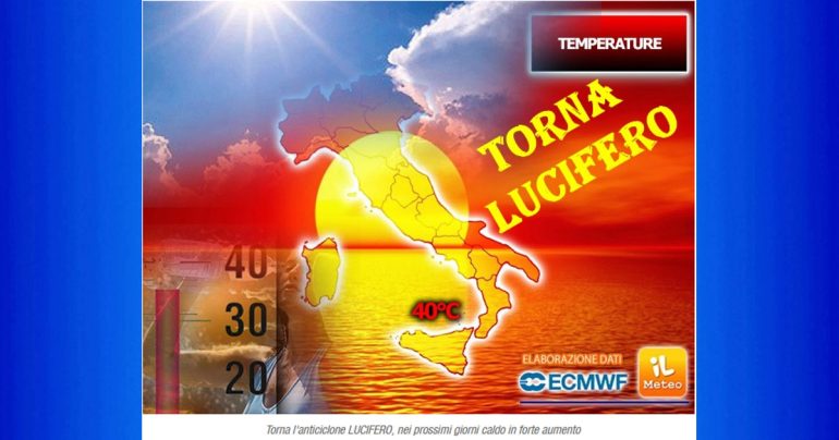 Meteo Nazionale 6-11 Settembre: Arriva un Lucifero settembrino