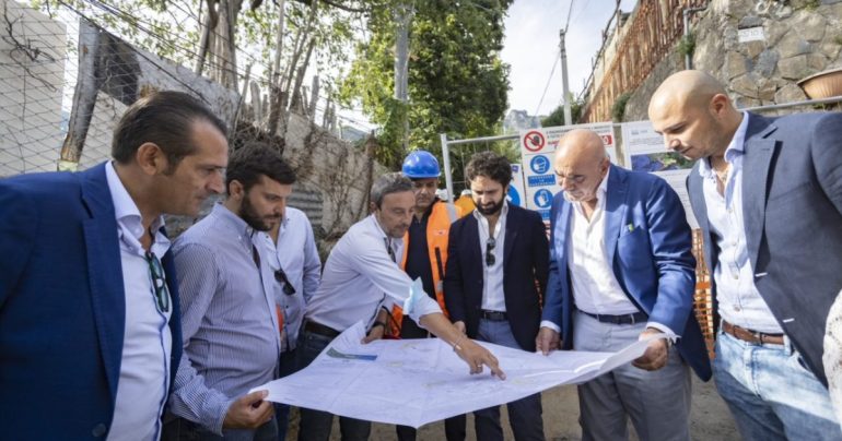 Pimonte: Avviati i lavori di Gori per l’estensione della rete fognaria