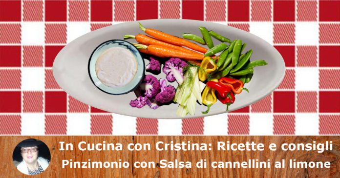 Pinzimonio con Salsa di cannellini al limone