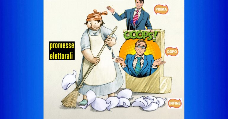  Promesse elettorali e neve: Differenze? Nessuna: spariscono entrambe!