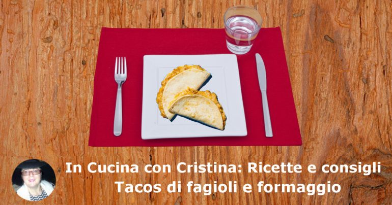 Quesadillas con crema di fagioli e formaggio