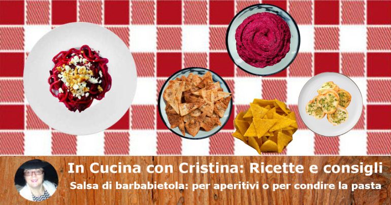 Salsa di barbabietola: perfetta per aperitivi e anche per condire la pasta