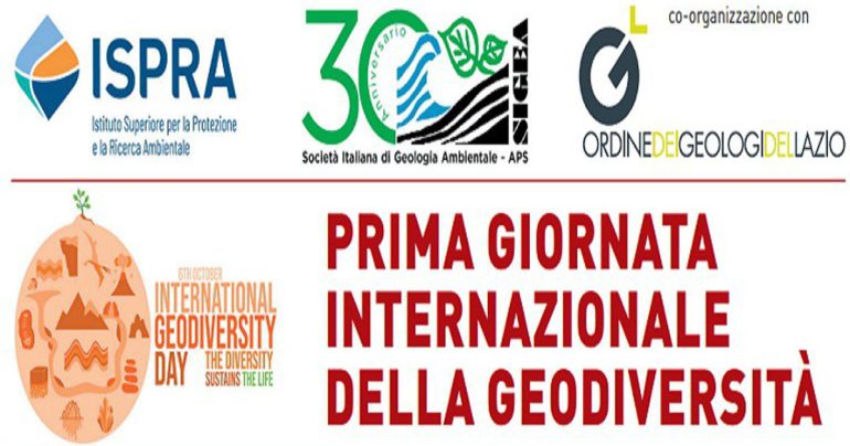 6 OTTOBRE 2022 Giornata Internazionale della Geodiversità
