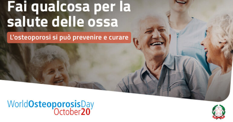 Giornata mondiale dell’osteoporosi: 20 ottobre