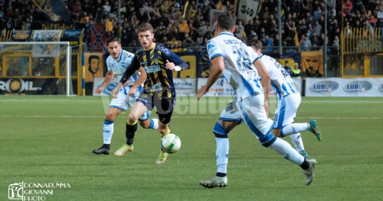 Giugliano-Juve Stabia 0-1: le pagelle delle Vespe