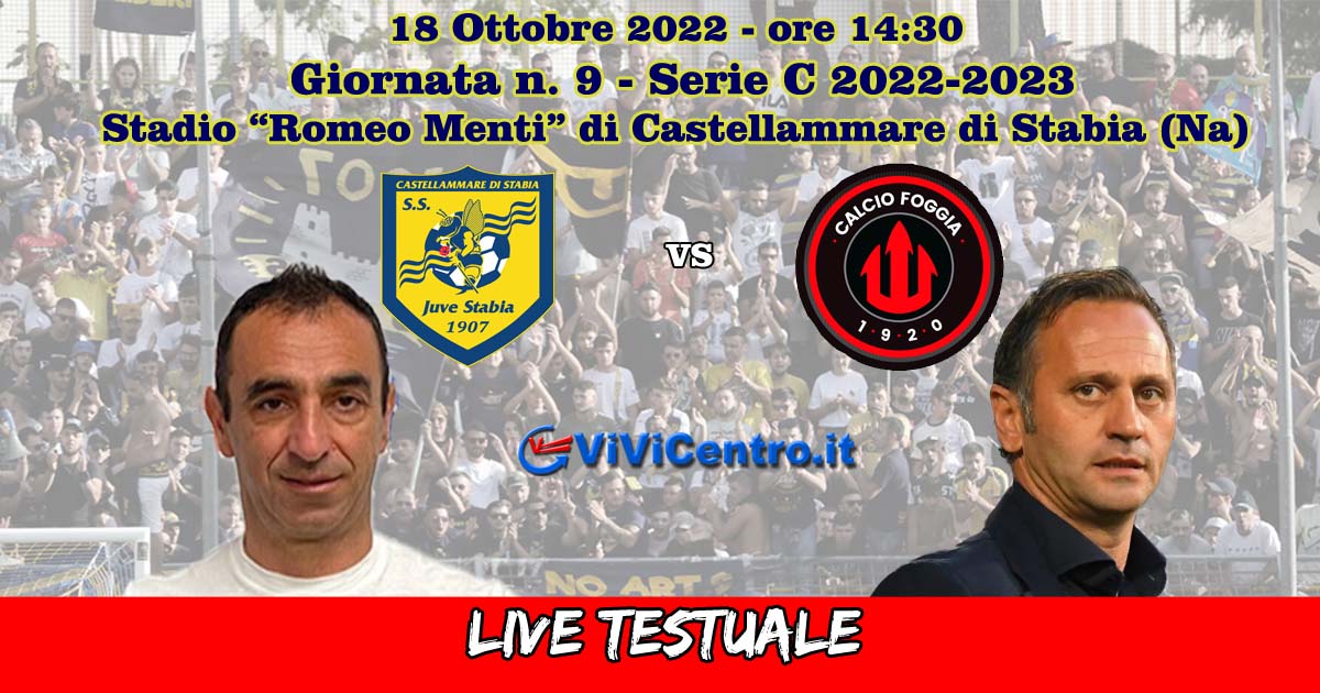 Juve Stabia - Foggia LIVE