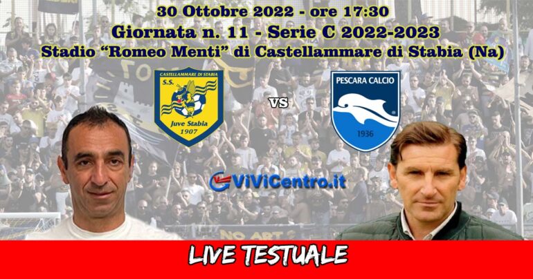 Juve Stabia-Pescara, Rileggi LIVE 1-2 (5° Maselli, 24° Lescano, 30° s.t. Cuppone)