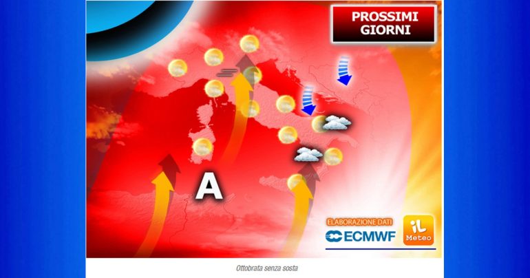 Note Meteo Nazionale del 5 Ottobre 2022: Prossimi Giorni, Ottobrata senza sosta