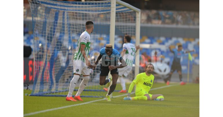 Napoli – Sassuolo (4-0) le foto dei calciatori in campo