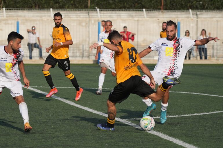 Il Nola si arrende contro i rossoneri, Sorrento cala un altro tris