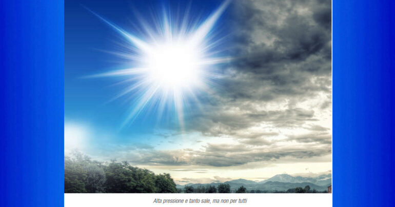 Note Meteo Nazionale 16Ottobre 2022: Prossime Ore, al via l’Ottobrata Bis