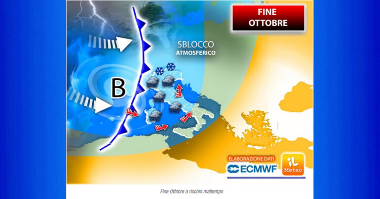 Note Meteo Nazionale 18Ottobre 2022: entro fine Ottobre cambia tutto