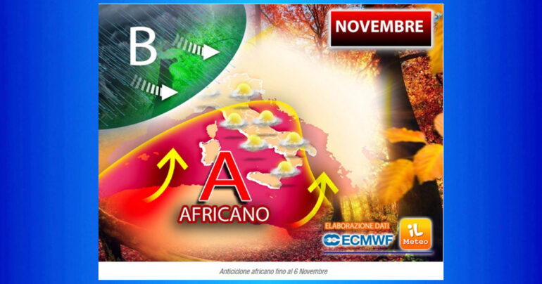 Note Meteo Nazionale 26Ottobre 2022: Caldo eccezionale sull’Europa: valori termici da record