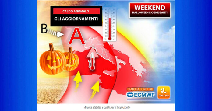 Note Meteo Nazionale 30 Ottobre 2022