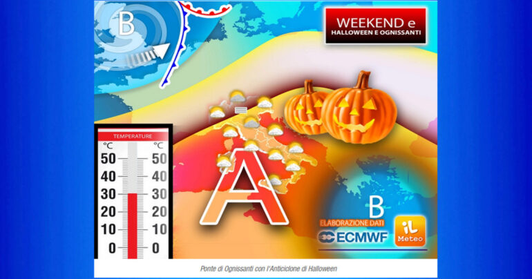 Note Meteo Nazionale 29Ottobre 2022, tendenze settimana: Anticiclone subtropicale