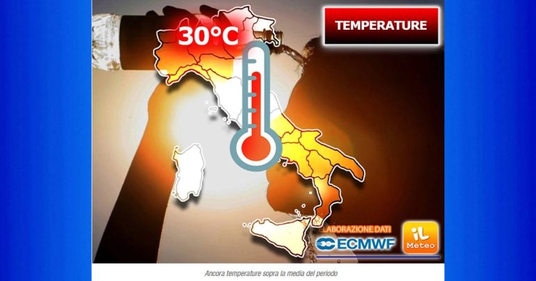 Note Meteo Nazionale del 6 Ottobre 2022: la Super Ottobrata continua