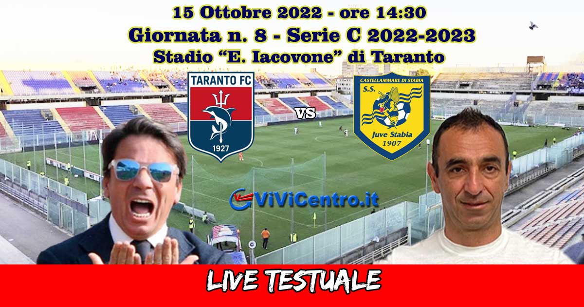 Taranto Juve Stabia LIVE