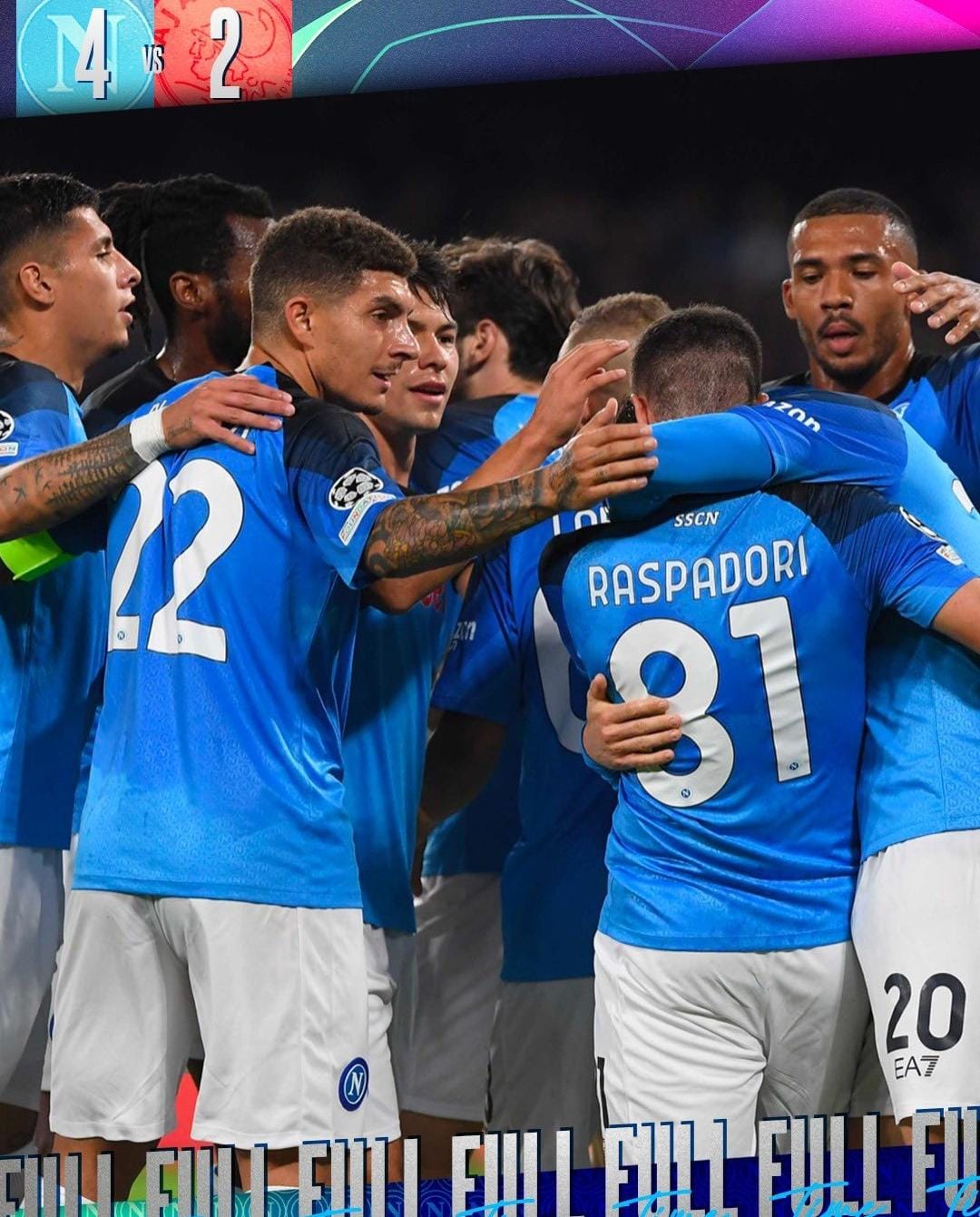Napoli Ajax 4-2