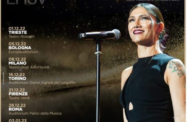 Elisa torna in Sicilia, con “An Intimate Night” al Teatro Metropolitan di Catania