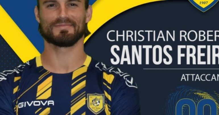 Santos è ufficialmente un nuovo attaccante della Juve Stabia