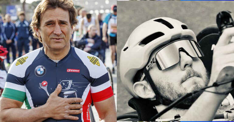 Mirko De Cortes ringrazia Alex Zanardi: un vero guerriero