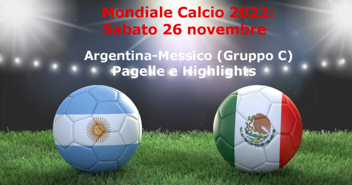 Argentina-Messico Pagelle e Highlights Mondiale Calcio 2022 Depositphotos_620014550_L