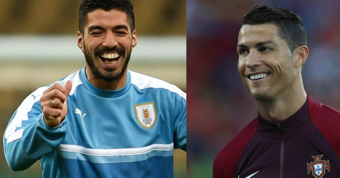 Portogallo-Uruguay - Cristiano Ronaldo Portogallo (Depositphotos_113397622_L) e Luis Suarez Uruguay Depositphotos_235169942_L