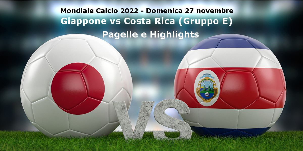 Giappone-Costa Rica Pagelle e Highlights Mondiale Calcio 2022 Depositphotos_610026820_L