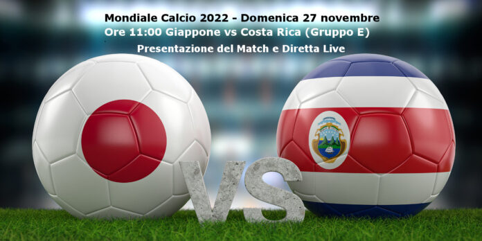 Giappone-Costa Rica Presentazione del Match e Diretta Live Mondiale Calcio 2022 Depositphotos_610026820_L