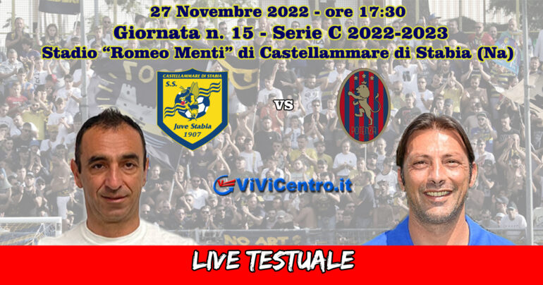 Juve Stabia-Potenza, Rileggi LIVE 0-0