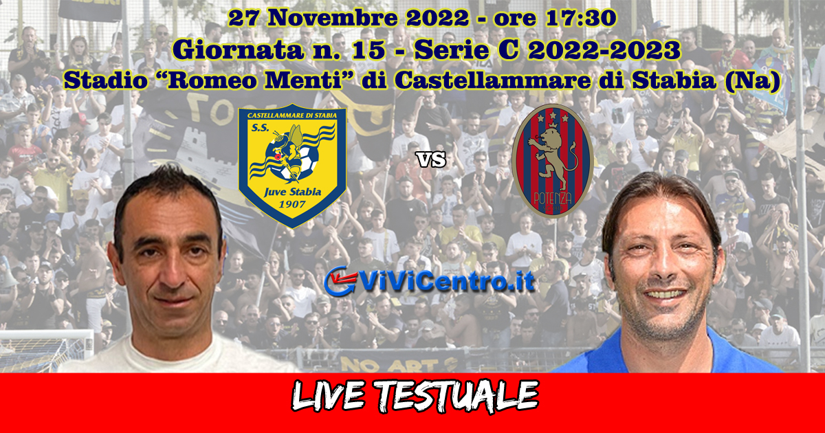 Juve Stabia-Potenza LIVE