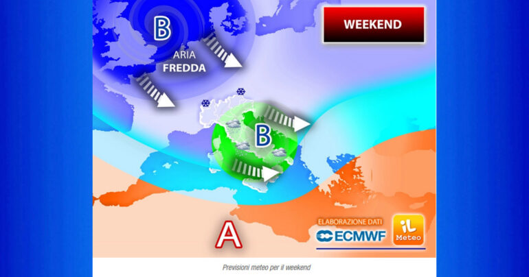 Meteo Nazionale 18-20 Novembre2022: In arrivo il Ciclone del Weekend!