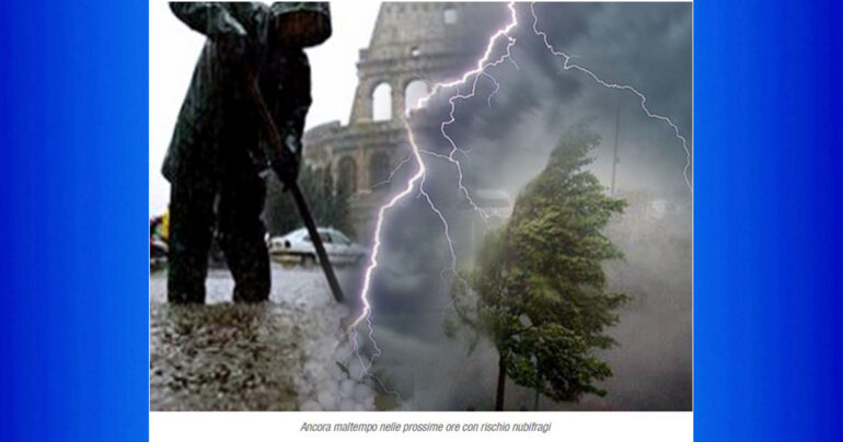 Meteo Nazionale 19-21 Novembre2022: Weekend con piogge anche forti, no neve