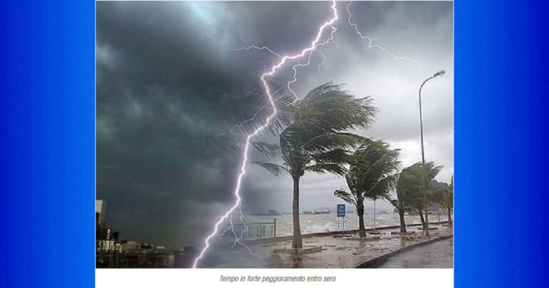 Meteo Nazionale 21-23 Novembre2022: da Martedì violenta ondata di maltempo!