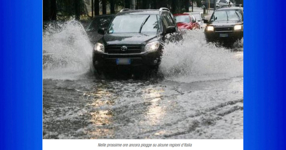 NOTE Meteo Nazionale 10 Novembre 2022