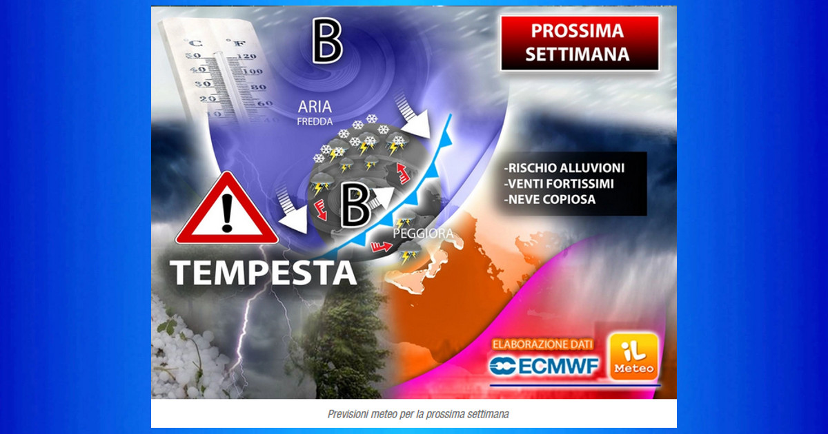 NOTE Meteo Nazionale 20 Novembre 2022