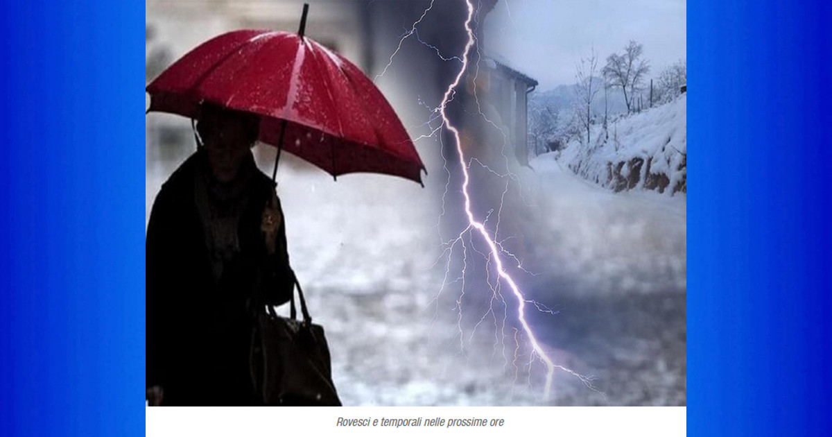 Note Meteo Nazionale 18Novembre2022