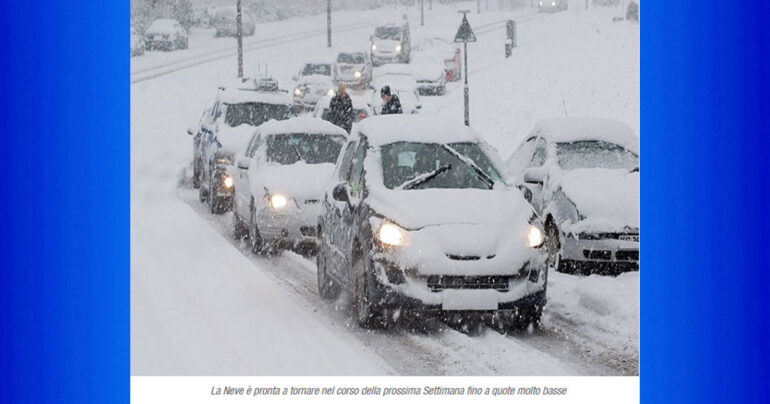 Note Meteo Nazionale 21Novembre2022: si avvicina un forte peggioramento
