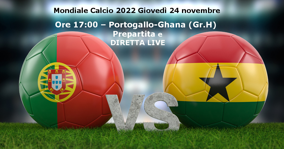 Portogallo vs Ghana Mondiali
