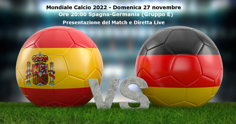 Spagna-Germania, Mondiali di Calcio 2022